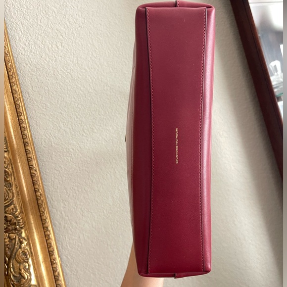 NWT Coach Brooklyn Shoulder Bag 28 Dark Ruby - Picture 8 of 10